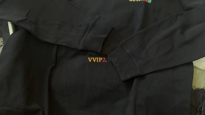 구찌 GUCCI x 노스페이스 THE NORTH 로고 프린트 코튼 후드티셔츠 검수사진✔ ☆☆☆☆☆