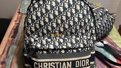 #신공장 디올 DIOR 오블리크 자카드 트래블 백팩 M6104STZQ_M928 SIZE 41*35*15cm 검수사진✔ ☆☆☆☆☆
