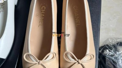 #해피 샤넬 CHANEL 발레리나 투톤 플랫슈즈 검수사진✔ ☆☆☆☆☆