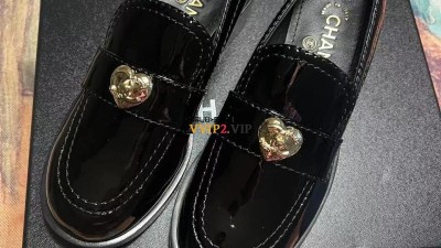 #불량교환처리합니다^^ 샤넬 CHANEL 23C 하트 턴락 로퍼 G39697 SIZE 35~41 검수사진✔ ☆☆☆☆☆