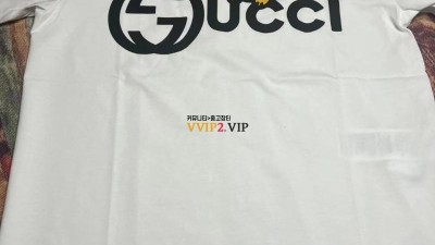 구찌 GUCCI 로고 레터링 프린트 반팔 티셔츠 SIZE S M L 검수사진✔ ☆☆☆☆☆
