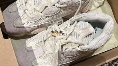 #신공장 아디다스 ADIDAS 이지 부스트 YEEZY BOOST 500 본화이트 ONE WHITE FV3573 SIZE 36 검수사진✔ ☆☆☆☆☆