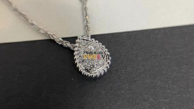 #18k+다이아몬드비밀공방 부쉐론 쎄뻥 보헴 Boucheron Serpent Boheme 다이아몬드세팅 목걸이 화이트골드 S 스몰 검수사진✔ ☆☆☆☆☆
