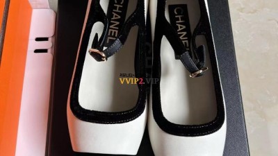 샤넬 CHANEL CC로고 투톤 메리제인 플랫슈즈 G39604 SIZE 35~39 검수사진✔ ☆☆☆☆☆
