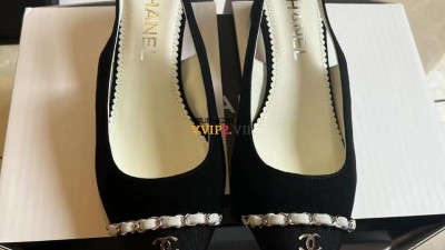 샤넬 CHANEL 23SS 슬링백 미들힐 G39643 SIZE 35~40 # 굽 4.3cm 검수사진✔ ☆☆☆☆☆