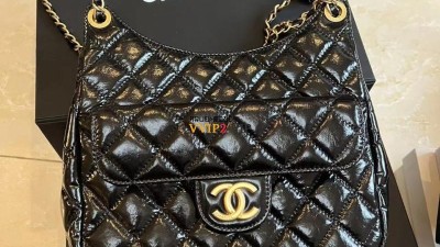 #신공장 샤넬 CHANEL 23C 포켓 체인 고양이(야옹이) 호보백 미듐 AS3690 SIZE 21.5*22.5*7cm 검수사진✔ ☆☆☆☆☆