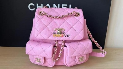 #지존 샤넬 CHANEL 23P 듀마 투포켓 미니 백팩 검수사진✔ ☆☆☆☆☆