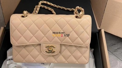샤넬 CHANEL 클래식 스몰 23cm 클스 캐비어 베이지(살구) A01113 검수사진✔ ☆☆☆☆☆ #지존샵