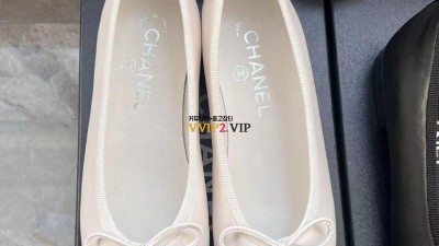 샤넬 CHANEL 투톤 발레리나 플랫슈즈 G02819 검수사진✔ ☆☆☆☆☆ #해피샵