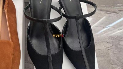 더로우 THE ROW T 스트랩 힐 뮬 샌들 SIZE 35~39 # 굽 5.5cm 검수사진✔ ☆☆☆☆☆