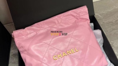 샤넬 CHANEL 22백 스몰 숄더백 핑크 AS3260 검수사진✔ ☆☆☆☆☆ #지존
