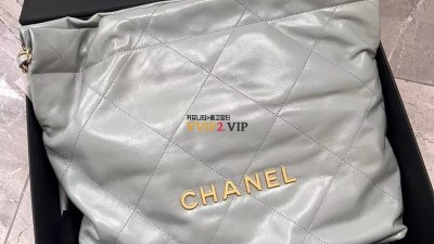 샤넬 CHANEL 22백 멜란지 블루 Montebello 몬테벨로 SIZE 스몰 30*30*8*37cm 검수사진✔ ☆☆☆☆☆ #티무역