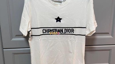 디올 DIOR 화이트 코튼 반팔티셔츠 323T06A4414 X0200 SIZE S M L 검수사진✔ ☆☆☆☆☆