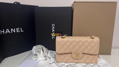 샤넬 CHANEL 클래식 스몰 23cm 클스 캐비어 베이지 A01113 검수사진 ☆☆☆☆☆ #지존샵