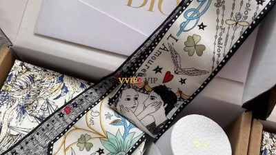 디올 DIOR 방도 스카프 검수사진 ☆☆☆☆☆