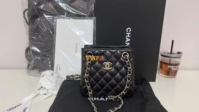 샤넬 CHANEL 공방 미니 숄더 버킷백 AS3176 SIZE 16*15*7cm 검수사진 ☆☆☆☆☆ #Auther여왕갓팩
