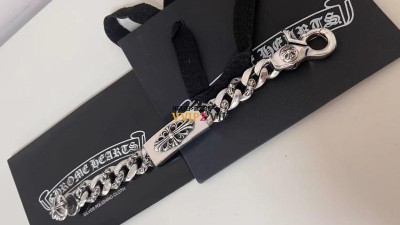 크롬하츠 Chrome Hearts 925실버 브레이슬릿 팔찌 20cm 검수사진 ☆☆☆☆☆