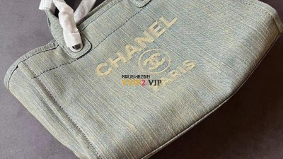 샤넬 CHANEL 23S 빈티지 데님 도빌백 쇼핑백 스몰 AS3351 SIZE 33*26*15.5cm 검수사진 ☆☆☆☆☆ #신공장