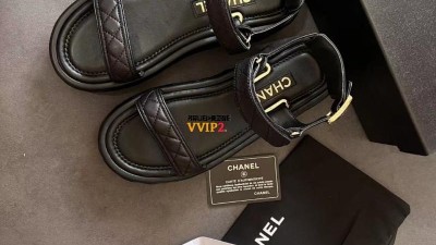 샤넬 CHANEL 퀄팅 벨크로 샌들 G39143 검수사진 # 굽 6.5cm ☆☆☆☆☆