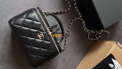 샤넬 CHANEL 탑핸들 베니티백 램스킨 블랙 금장 AP2199 검수사진 ☆☆☆☆☆ #지존샵