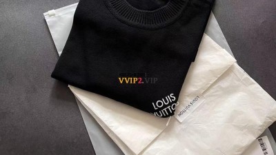 루이비통 Louis Vuitton LV 시그니처 맨체스 니트반팔 1AATX8 SIZE S M L XL XXL 검수사진 ☆☆☆☆☆