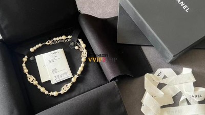 샤넬 CHANEL CC로고 진주 목걸이 검수사진 ☆☆☆☆☆