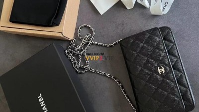 샤넬 CHANEL 클래식 WOC 캐비어 블랙 은장 AP0254 검수사진 ☆☆☆☆☆ #지존샵