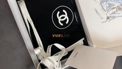 샤넬 CHANEL CC로고 캐시미어 실크 스톨 제니 머플러 블랙/화이트 A52032 검수사진 ☆☆☆☆☆