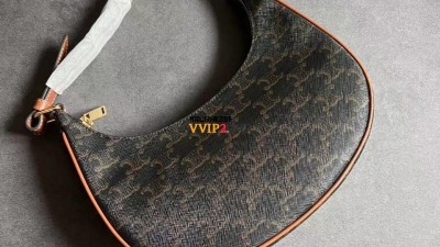 셀린느 Celine 트리오페 캔버스 탄 아바 호보백 193952BZJ 04LU 검수사진 ☆☆☆☆☆ #VVIP공장