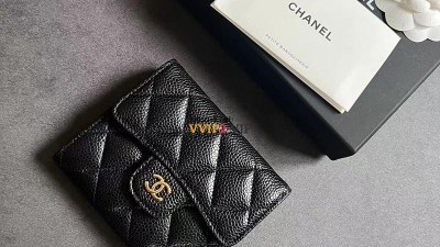 샤넬 CHANEL 클래식 반지갑 똑딱이 플랩 지갑 금장 AP0231 검수사진 ☆☆☆☆☆ #지존샵