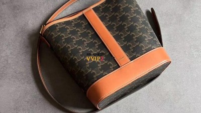 셀린느 CELINE 트리오페 버킷백 스몰 탄 191442CAS 검수사진 ☆☆☆☆☆ #vvip공장