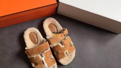에르메스 HERMES 시프레 시어링 퍼 샌들 SIZE 35~40 검수사진 ☆☆☆☆☆
