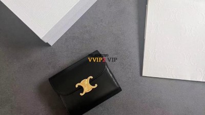 셀린느 CELINE 트리오페 플랩 반지갑 SIZE 10.5*9*3.3cm 검수사진 ☆☆☆☆☆ #1미터