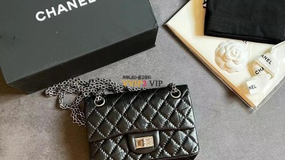 샤넬 CHANEL 2.55 빈티지 미니 플랩백 금장/은장 AS0874 검수사진 ☆☆☆☆☆ #VVIP공장