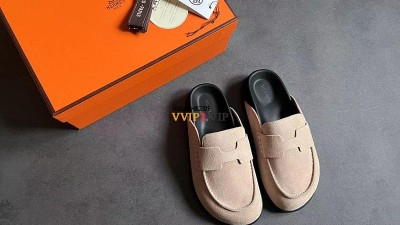 에르메스 HERMES 고 뮬 스웨이드 H231222Z 검수사진 ☆☆☆☆☆