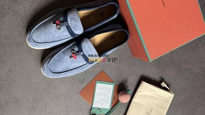로로피아나 LORO PIANA 썸머 참 워크 스웨이드 로퍼 SIZE 35~40 검수사진 ☆☆☆☆☆