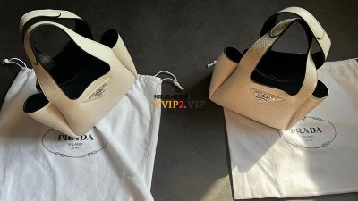 프라다 PRADA 비텔로 다이노 삼각로고 탑핸들 토트백 가죽 미니백1BA349 검수사진 ☆☆☆☆☆ #VVIP공장