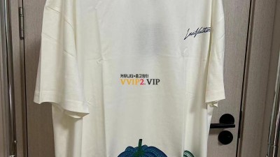 루이비통 LOUIS VUITTON LV X 쿠사마야요이 펌킨 프린트 반팔티셔츠 1AB74Z 검수사진 ☆☆☆☆☆