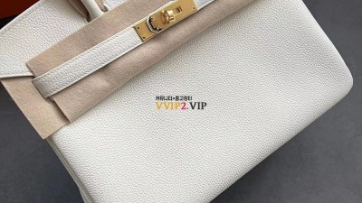 에르메스 HERMES 버킨백 25 01화이트 금장 올수공 + 정품가죽 + 핸드메이드 하드웨어 각인 검수사진 ☆☆☆☆☆ #vvip공장
