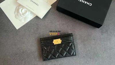 샤넬 CHANEL 보이 캐비어 카드홀더 A84431 검수사진 ☆☆☆☆☆ #팬더샵
