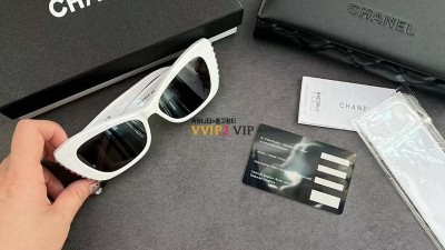 샤넬 CHANEL 로고 오버사이즈 진주 캣아이 선글라스 CH5481 검수사진 ☆☆☆☆☆ #VVIP공장