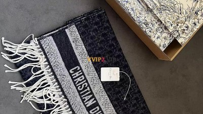 디올 DIOR 오블리크 캐시미어 스카프 머플러 목도리 25CDO039I093 검수사진 ☆☆☆☆☆