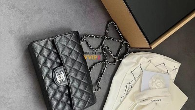 샤넬 CHANEL 클래식 클스 은장 캐비어 플랩백 SIZE 스몰 23cm A01113 검수사진 ☆☆☆☆☆ #지존샵
