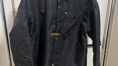 프라다 PRADA 23FW 리나일론 셔츠 자켓 SC713M1WQ8 F0002 SIZE 상의 M L XL XXL XXXL 검수사진 #VVIP공장