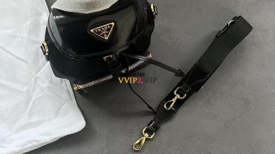 프라다 PRADA 리나일론 앤 브러쉬드 레더 미니 백팩 1BZ075 R789 F0002 V 10M SIZE 18*15*11cm 검수사진 ☆☆☆☆☆ #VVIP공장