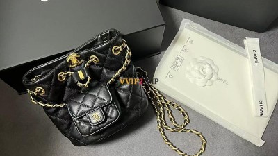 샤넬 CHANEL 23A 턴락 CC 에어팟 케이스 스몰 백팩 AS3947 SIZE 16.5*17*12cm 검수사진 ☆☆☆☆☆ #티무역