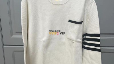 톰브라운 Thom Browne 23 4바 스트라이프 밀라노 스티치 티핑 니트 MKA452A Y3006 055 SIZE 0 1 2 3 4 검수사진 ☆☆☆☆☆