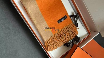 에르메스 캐시미어 머플러 SIZE 40*195cm ※캐시미어 100% + 양면 투톤 검수사진 ☆☆☆☆☆