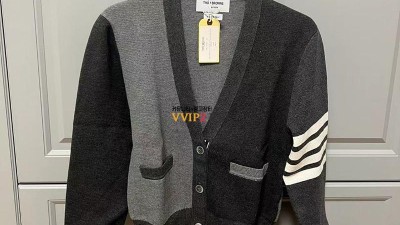 톰브라운 THOM BROWNE 브이넥 여성 가디건 SIZE 36 38 40 # 100% 스테이플면 보풀 X 세탁가능 검수사진 ☆☆☆☆☆