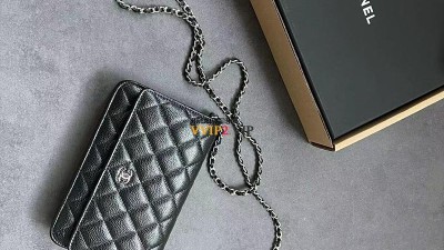 샤넬 CHANEL 클래식 WOC 캐비어 블랙 은장 AP0250 검수사진 ☆☆☆☆☆ #지존샵